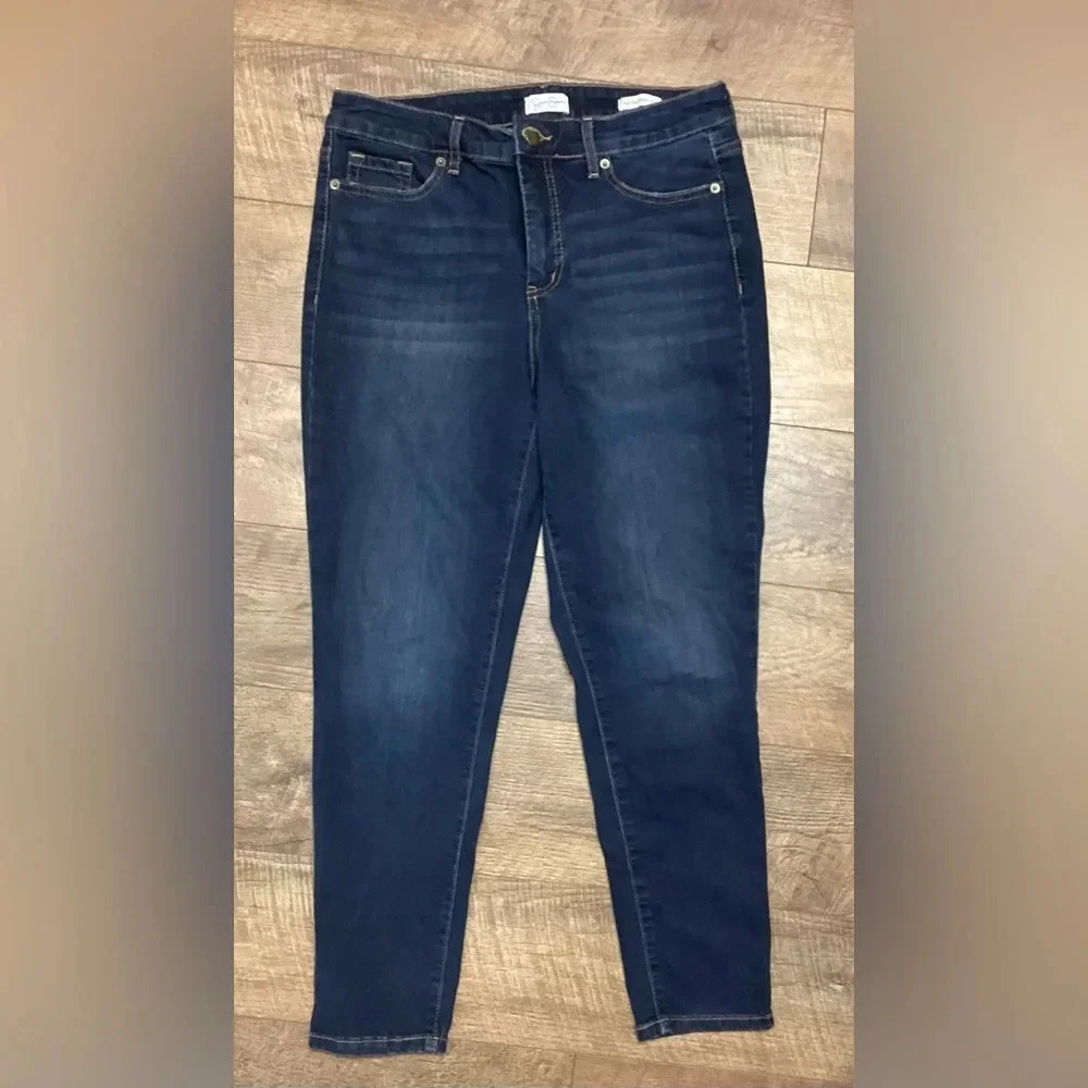 **SOLD**Jessica Simpson High Rise Skinny Ankle Jeans Size 10 - Picture 2 of 5